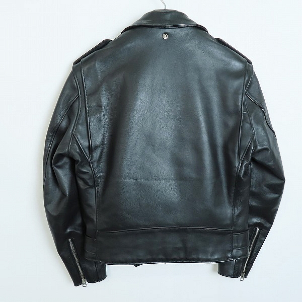実際に弊社で買取させて頂いたSchott/ショット 613US ONE STAR/ワンスター ダブルライダースジャケット 7007/40の画像 1枚目