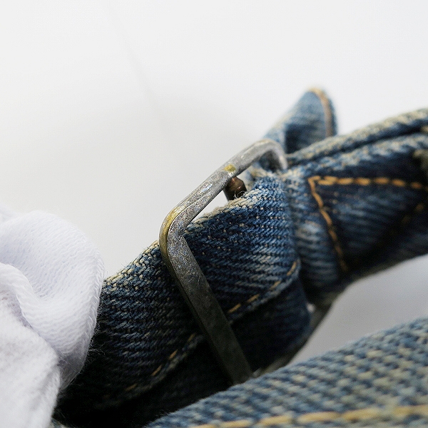 実際に弊社で買取させて頂いたLEVI'S/リーバイス 1937年 501XX 復刻 片面BIG E 均等V ボタンフライ フラットボタン デニムパンツ 37501/W32の画像 5枚目