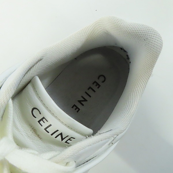 実際に弊社で買取させて頂いたCELINE/セリーヌ ローカット レザースニーカー RM1221/39の画像 4枚目