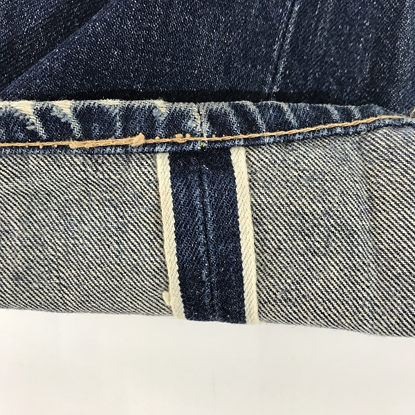 実際に弊社で買取させて頂いたLEVIS/リーバイス 501XX 米国製 555刻印/バレンシア工場 ビッグE デニムパンツ/ジーンズ 501-0004/W33の画像 7枚目