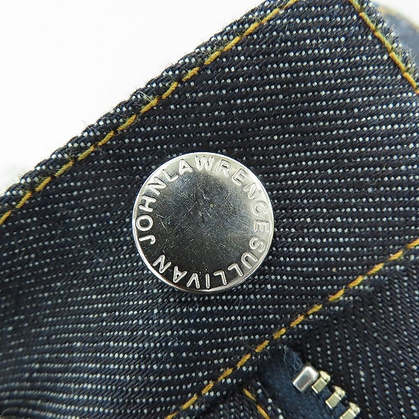 実際に弊社で買取させて頂いたJOHN LAWRENCE SULLIVAN/ジョンローレンスサリバン RIGID DENIM FRONT POCKET pants デニムパンツ 2A012-0323-37/48の画像 6枚目