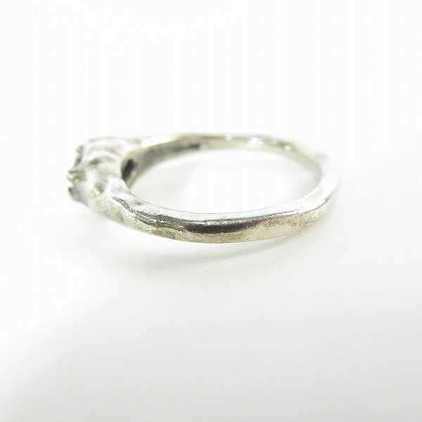 実際に弊社で買取させて頂いたBloody Mary/ブラッディマリー 昼/Elix エリクス リングB -地- /ホワイトトパーズ 10号の画像 2枚目