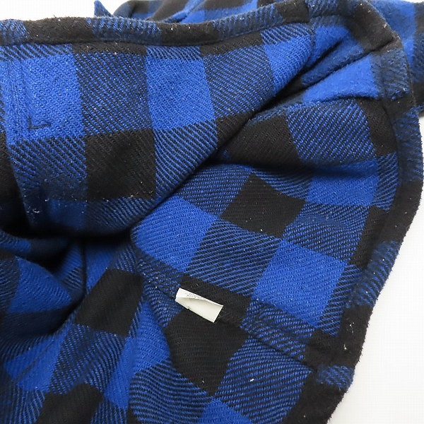 実際に弊社で買取させて頂いたTENDERLOIN/テンダーロイン T-20RG DURABLE PRESS バッファローチェックネルシャツ /Mの画像 5枚目