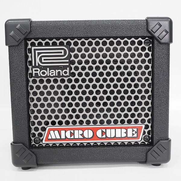 実際に弊社で買取させて頂いたRoland/ローランド MICRO CUBE マイクロキューブ ギターコンボアンプ ACアダプター付【動作確認済み】の画像 1枚目
