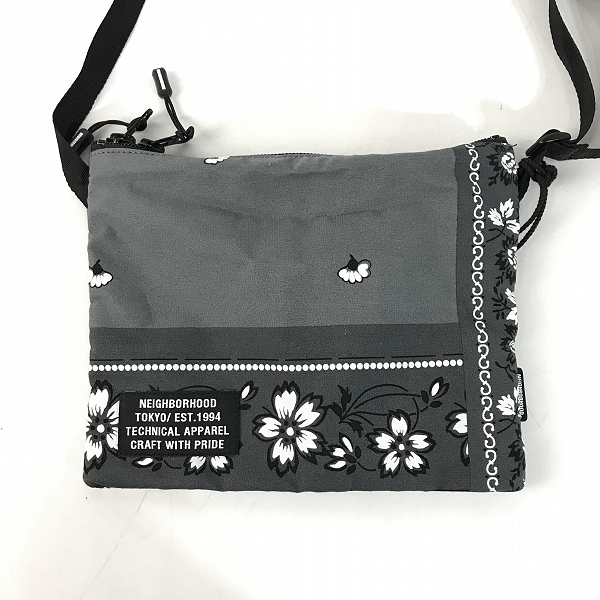実際に弊社で買取させて頂いたNEIGHBORHOOD/ネイバーフッド BANDANA SACOCHE BAG バンダナ サコッシュ バッグ 221TQNH-CG02