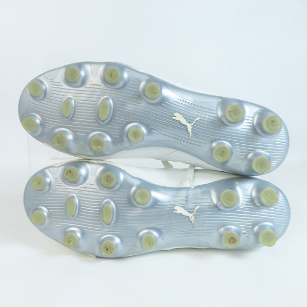 実際に弊社で買取させて頂いたPUMA/プーマ サッカースパイク メンズ キングプラチナム21 HGAG 106597-04/25.5の画像 2枚目