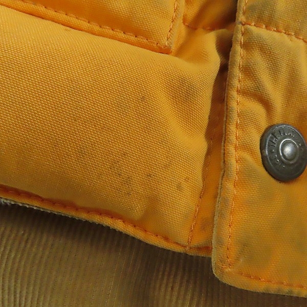 実際に弊社で買取させて頂いたTHE FLAT HEAD/フラットヘッド リバーシブル コーデュロイ切替 ダウンベスト/38の画像 7枚目