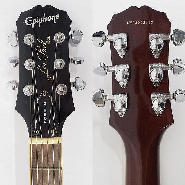実際に弊社で買取させて頂いた★Epiphone/エピフォン Les Paul Standard/レスポールスタンダード リアPUダンカン製搭載 エレキギターの画像 2枚目