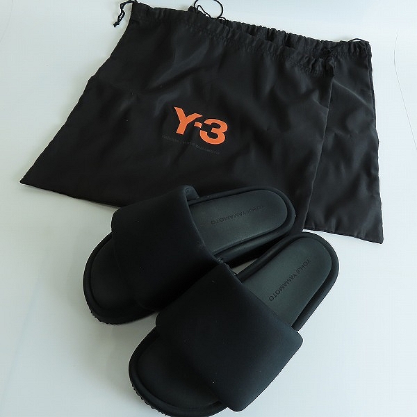 実際に弊社で買取させて頂いたY-3/ワイスリー adidas/アディダス×Yohji Yamamoto/ヨウジヤマモト スライドサンダル EH1719/25.5の画像 8枚目