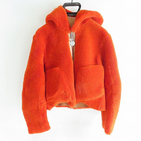 実際に弊社で買取させて頂いた【未使用】DIESEL/ディーゼル ALTERNATIVE ENERGY モコモコジップパーカー ラムレザージャケット/L