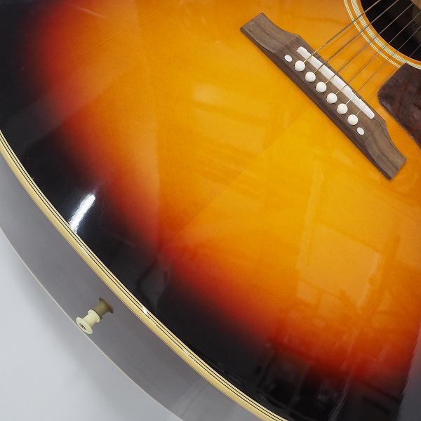 実際に弊社で買取させて頂いた★【難有り】Maison/メイソン SJ-22-VS アコースティックギター/アコギ ソフトケース付の画像 6枚目