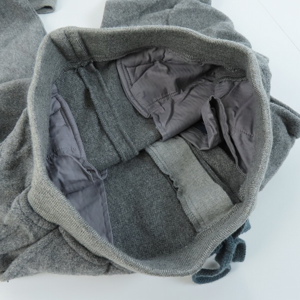 実際に弊社で買取させて頂いたBEAMS/ビームス mixRibEASY/ミックスリブイージー パンツ カシミヤ混 11-24-1924-803/Sの画像 5枚目