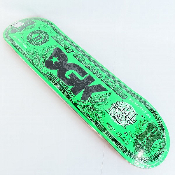 実際に弊社で買取させて頂いた【未開封】DGK/ディージーケー ONE OFF63 スケートボード デッキ