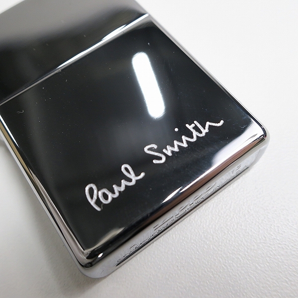 実際に弊社で買取させて頂いたZIPPO/ジッポー Paul Smith/ポールスミス 鏡面加工 2013年製の画像 6枚目