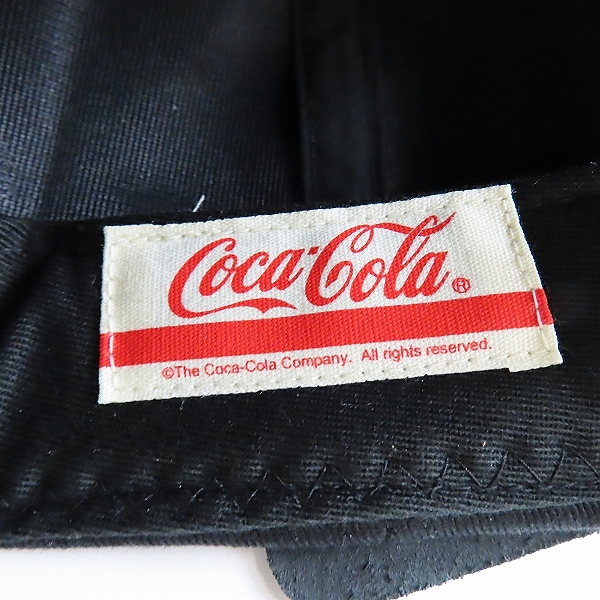 実際に弊社で買取させて頂いた【未使用】CALEE×COCA-COLA/キャリー×コカ コーラ INTERNATIONAL LOGO CAP インターナショナル ロゴ キャップ CL-20SS003CC/Fの画像 6枚目