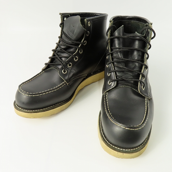 実際に弊社で買取させて頂いたREDWING/レッドウィング モックブーツ/アイリッシュセッター ブラック 8130/9.5E