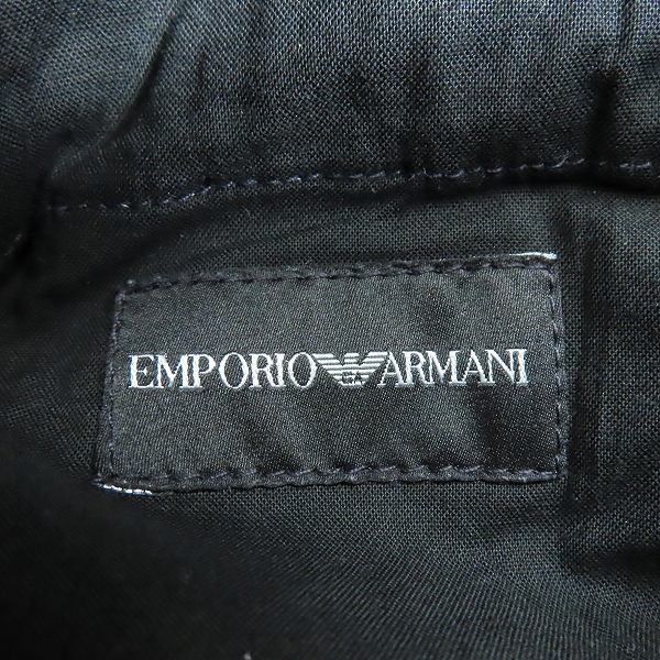 実際に弊社で買取させて頂いたEMPORIO ARMANI/エンポリオアルマーニ プリーツ加工 イージーパンツ/44の画像 2枚目