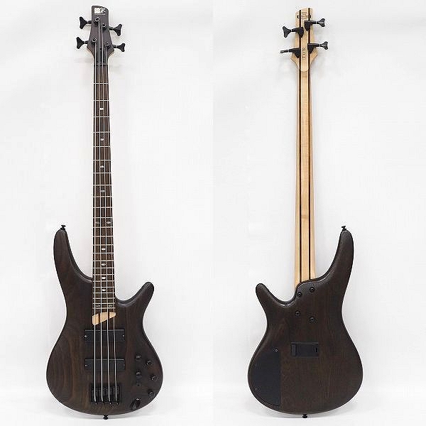 実際に弊社で買取させて頂いた★Ibanez/アイバニーズ SDGR SSR630 WNF アクティブ 4弦エレキベース ギグケース付の画像 1枚目