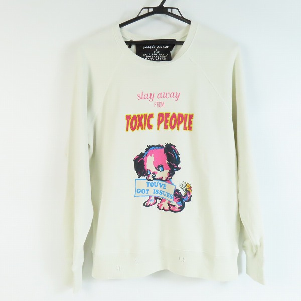 実際に弊社で買取させて頂いたMARC JACOBS×Magda Archer/マーク ジェイコブス×マグダアーチャー ヴィンテージ加工 スウェット XS