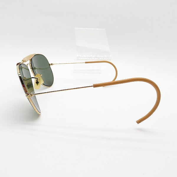 実際に弊社で買取させて頂いたRay-Ban/レイバン B&L/ボシュロム社製 ティアドロップ型 アイウェア/サングラス ゴールドの画像 2枚目