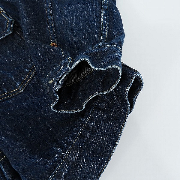実際に弊社で買取させて頂いたLevis/リーバイス 507XX ビッグE DENIM JKT 2nd MODEL/デニムジャケット 70507-0062/42の画像 7枚目