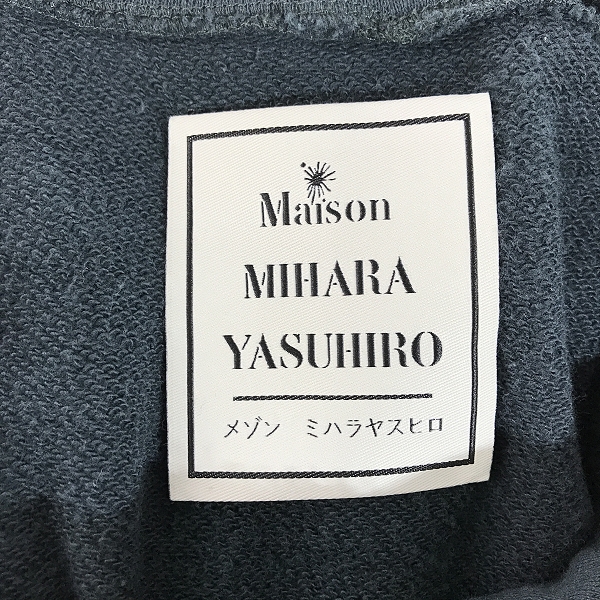 実際に弊社で買取させて頂いたMIHARA YASUHIRO/ミハラヤスヒロ ノースリーブ パーカー ダメージ加工 A00VT532/50の画像 2枚目