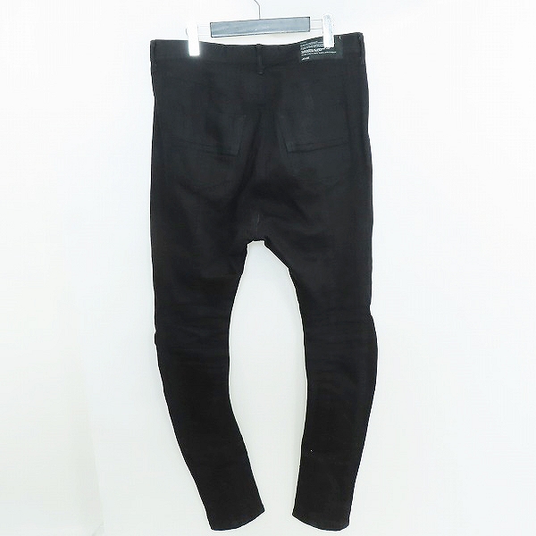 実際に弊社で買取させて頂いたJULIUS/ユリウス 22SS Skinny Pants And Other TROUSERS 10.5oz ストレッチデニムトラウザーズパンツ 779PAM6-BK/3の画像 1枚目