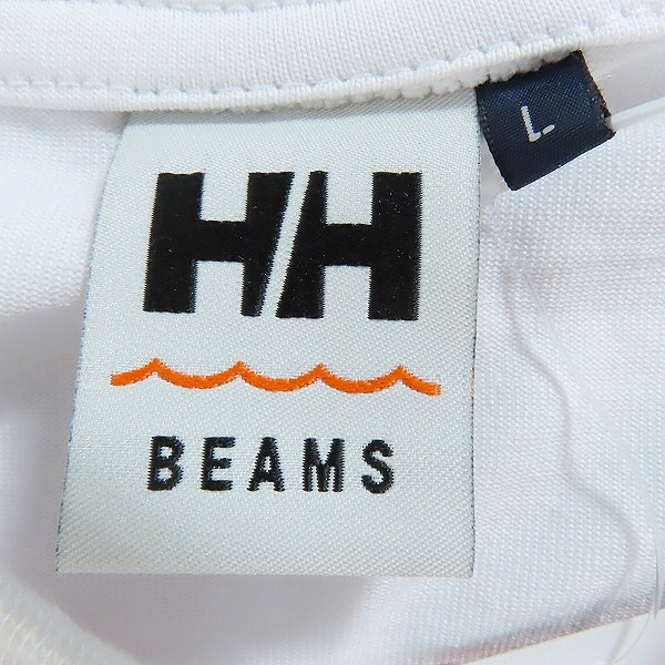 実際に弊社で買取させて頂いた【未使用】HELLY HANSEN×BEAMS/ヘリーハンセン×ビームス Bass Tee SP Tシャツ/Lの画像 2枚目