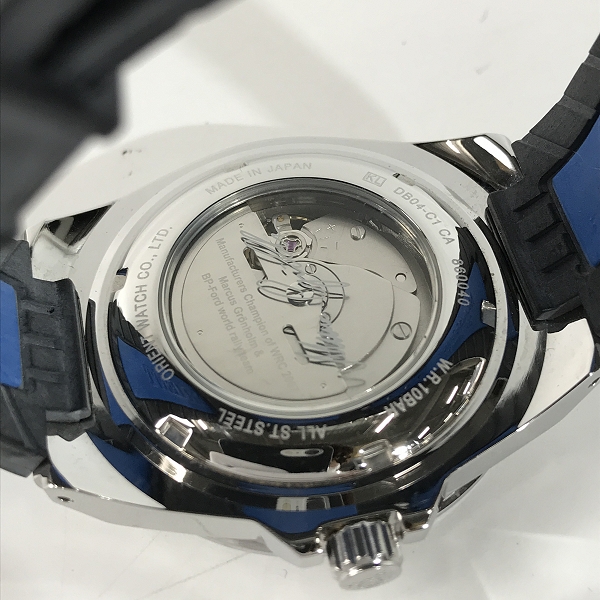 実際に弊社で買取させて頂いたORIENT/オリエント Gronholm3 world rally team 腕時計/ウォッチ DB04-C1の画像 3枚目