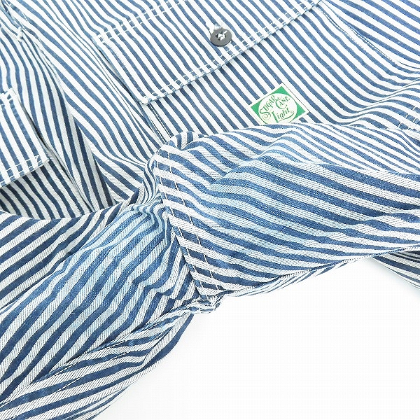 実際に弊社で買取させて頂いた(1)SUGAR CANE/シュガーケーン ヒッコリー ベイカー ショートパンツ SC51407/36の画像 6枚目