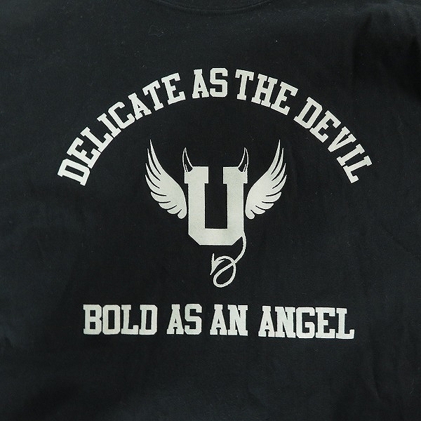 実際に弊社で買取させて頂いたUNDERCOVER/アンダーカバー 22AW DEVIL＆ANGEL プリント 半袖Tシャツ UC2B3803 2の画像 5枚目
