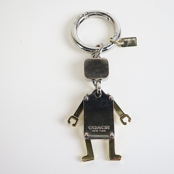 実際に弊社で買取させて頂いたCOACH/コーチ キーホルダー ロボット型 の画像 2枚目