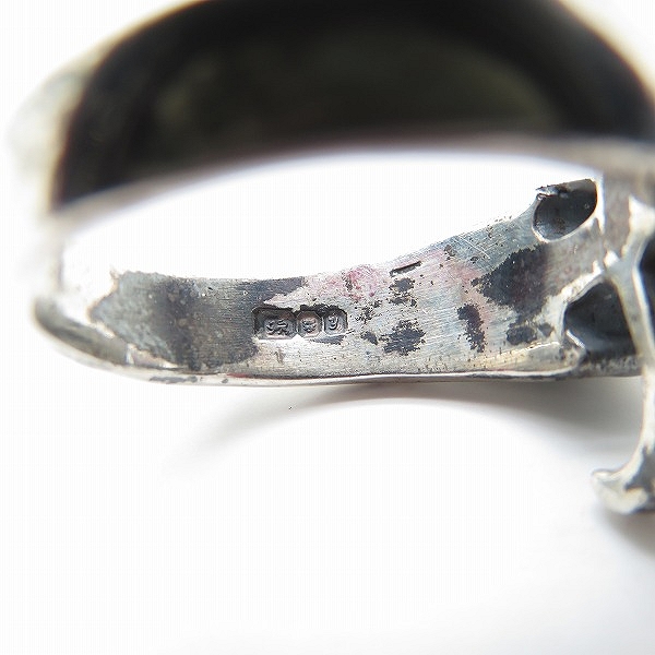 実際に弊社で買取させて頂いたCRAZY PIG/クレイジーピッグ クロス リング/指輪 18号の画像 7枚目