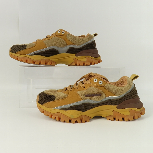 実際に弊社で買取させて頂いたUMBRO×atmos×24karats/アンブロ×アトモス×24カラッツ ボア/コーデュロイ スニーカー UL2SKC24BR/23.5の画像 3枚目