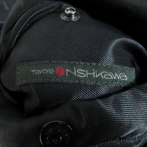 実際に弊社で買取させて頂いたNISHIKAWA DOWN×nano universe/西川ダウン×ナノユニバース MA-1 リバーシブル ダウンジャケット NUC54DW0736TS/Sの画像 4枚目