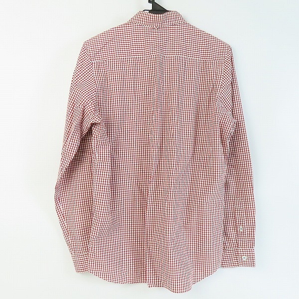 実際に弊社で買取させて頂いたWTAPS/ダブルタップス ROKUDENASHI ギンガムチェック 刺繍シャツ 102GWDT-SHM04/Mの画像 1枚目
