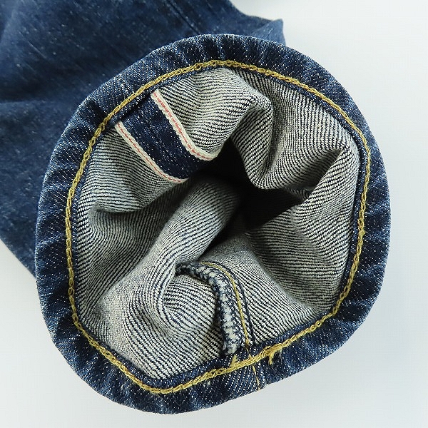 実際に弊社で買取させて頂いたuniform experiment /ユニフォームエクスペリメント 23SS DAMAGED DENIM PANTS UE-230018 2の画像 6枚目