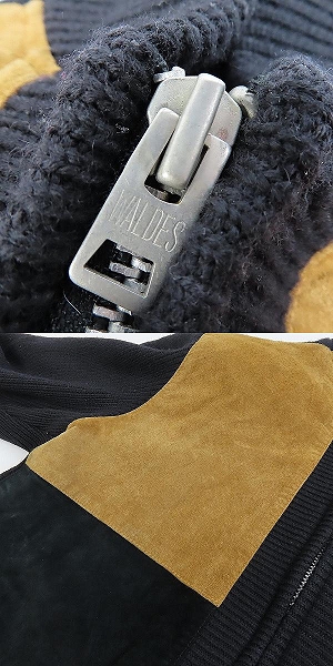 実際に弊社で買取させて頂いたNEIGHBORHOOD/ネイバーフッド 豚革スウェード ニットブルゾンジャケット/092NWMDH-JKM04/Lの画像 8枚目