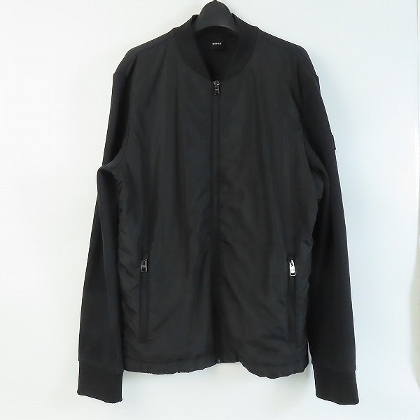 実際に弊社で買取させて頂いたHUGO BOSS/ヒューゴボス ジップアップ ブルゾン/ブラック/L