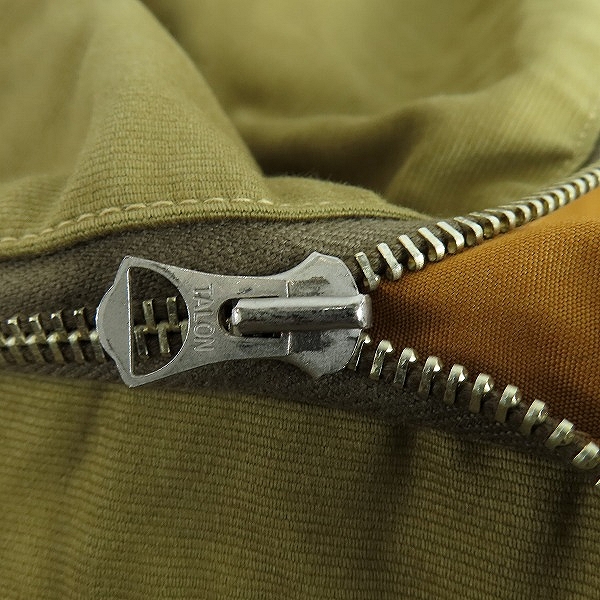 実際に弊社で買取させて頂いたBuzz Rickson’s/バズリクソンズ A-2/AVIATION ASSOCIATES JUNGLE CLOTH/フライトジャケット BR14934/36の画像 6枚目