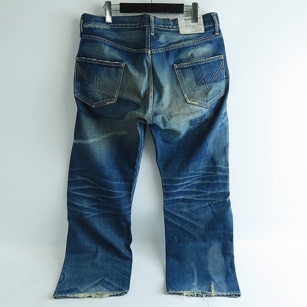 実際に弊社で買取させて頂いたNEIGHBORHOOD/ネイバーフッド BASIC STRAIGHT リペア加工 デニムパンツ 07EX/DCNH-PT-07/Lの画像 1枚目