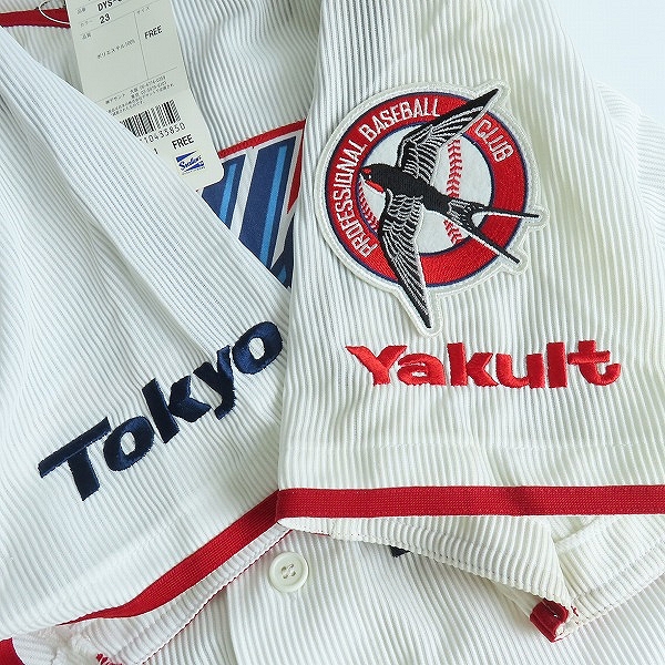 実際に弊社で買取させて頂いたデサント×ビームス 東京ヤクルトスワローズ 2006 ホーム レプリカユニフォーム #23青木 DYS-0601/FREEの画像 5枚目