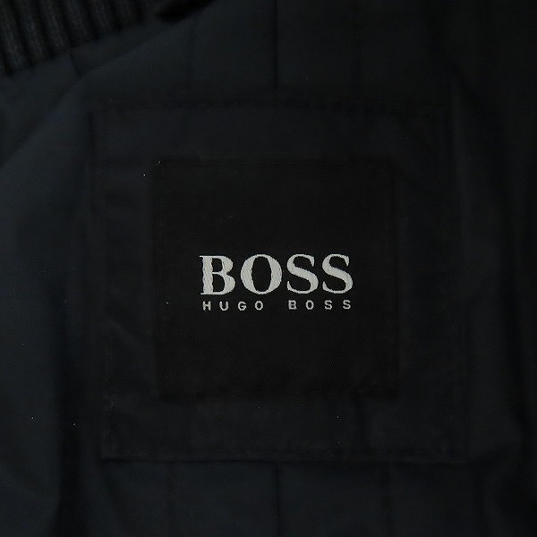 実際に弊社で買取させて頂いたHUGO BOSS/ヒューゴボス 中綿入り ブルゾンジャケット/UK50の画像 2枚目