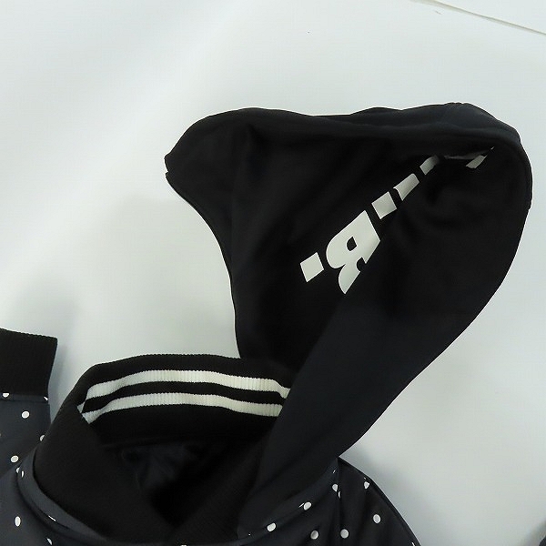 実際に弊社で買取させて頂いたF.C.R.B.×NIKE/エフシー レアルブリストル×ナイキ 15AW REVERSIBLE STADIUM JACKET/リバーシブル スタジャン 789533-011/XLの画像 8枚目