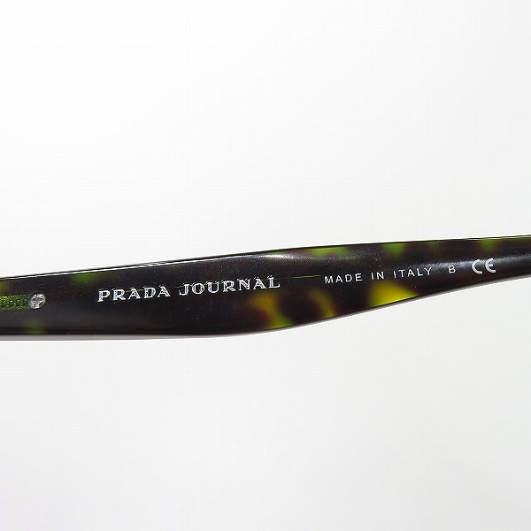 実際に弊社で買取させて頂いた(2)PRADA JOURNAL/プラダ ジャーナル メガネフレーム アイウェア VPR04T-F/2AU-1O1の画像 5枚目