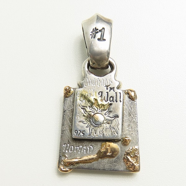 実際に弊社で買取させて頂いたBWL/BILL WALL LEATHER/ビルウォールレザー 18Kゴールドサダー  ペンダントトップの画像 1枚目