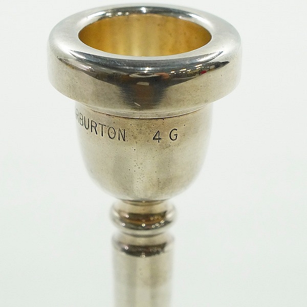 実際に弊社で買取させて頂いたWARBURTON/ワーバートン 4G 太管 トロンボーン用 マウスピースの画像 3枚目