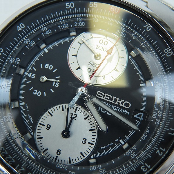 実際に弊社で買取させて頂いたSEIKO/セイコー クロノグラフ 腕時計/ウォッチ 7T92-0EZ0の画像 7枚目