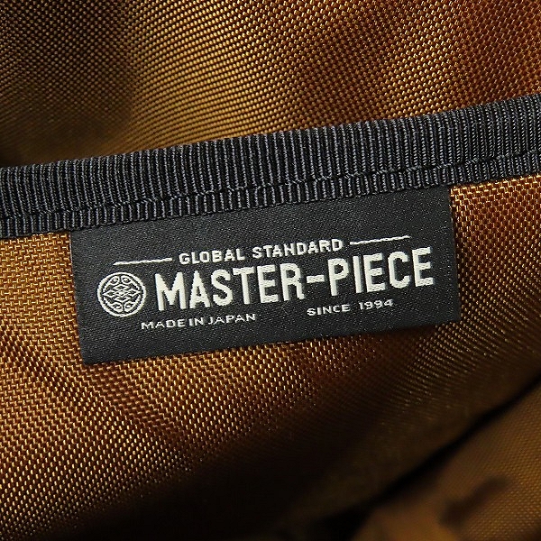 実際に弊社で買取させて頂いたMASTER PIECE/マスターピース ダレスバッグ式 がま口 リュック バックパック タクトシリーズ デイパックの画像 4枚目