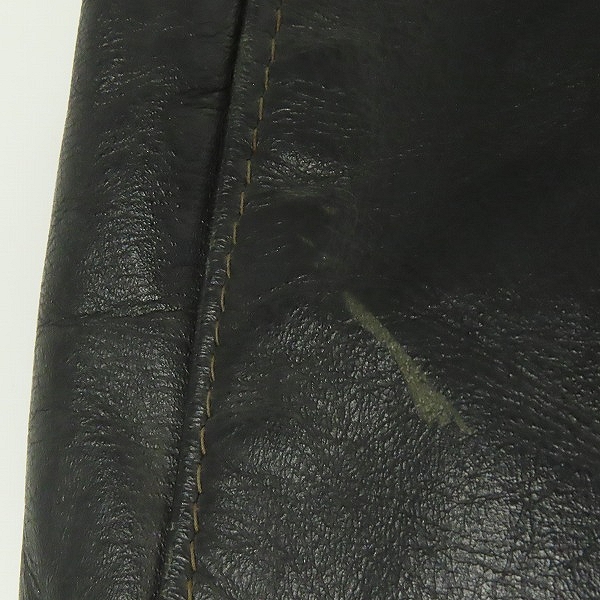 実際に弊社で買取させて頂いたPERFECTO by Schott/パーフェクト バイ ショット ダブルライダースジャケット/40の画像 8枚目